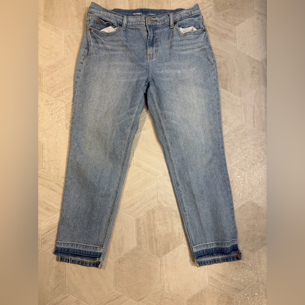 Old Navy Sky Blue Cropped‎ Jeans